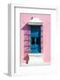 ¡Viva Mexico! Collection - Blue Window and Pink Wall in Campeche-Philippe Hugonnard-Framed Photographic Print