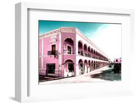 ¡Viva Mexico! Collection - Campeche Architecture II-Philippe Hugonnard-Framed Photographic Print