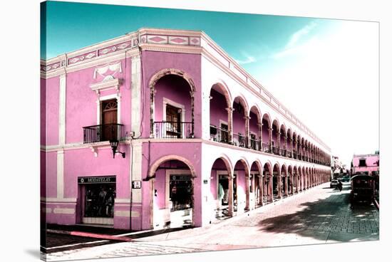 ¡Viva Mexico! Collection - Campeche Architecture II-Philippe Hugonnard-Stretched Canvas