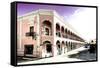 ¡Viva Mexico! Collection - Campeche Architecture III-Philippe Hugonnard-Framed Stretched Canvas