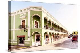 ¡Viva Mexico! Collection - Campeche Architecture V-Philippe Hugonnard-Stretched Canvas