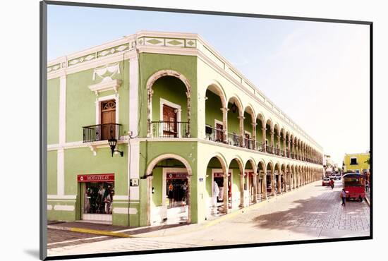 ¡Viva Mexico! Collection - Campeche Architecture V-Philippe Hugonnard-Mounted Photographic Print