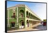 ¡Viva Mexico! Collection - Campeche Architecture-Philippe Hugonnard-Framed Stretched Canvas