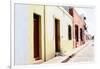 ¡Viva Mexico! Collection - Campeche Colorful Street II-Philippe Hugonnard-Framed Photographic Print