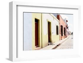 ¡Viva Mexico! Collection - Campeche Colorful Street II-Philippe Hugonnard-Framed Photographic Print