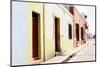 ¡Viva Mexico! Collection - Campeche Colorful Street II-Philippe Hugonnard-Mounted Photographic Print