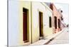 ¡Viva Mexico! Collection - Campeche Colorful Street II-Philippe Hugonnard-Stretched Canvas