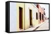 ¡Viva Mexico! Collection - Campeche Colorful Street II-Philippe Hugonnard-Framed Stretched Canvas