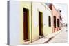 ¡Viva Mexico! Collection - Campeche Colorful Street II-Philippe Hugonnard-Stretched Canvas