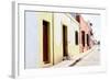 ¡Viva Mexico! Collection - Campeche Colorful Street II-Philippe Hugonnard-Framed Photographic Print