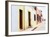 ¡Viva Mexico! Collection - Campeche Colorful Street II-Philippe Hugonnard-Framed Photographic Print