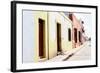 ¡Viva Mexico! Collection - Campeche Colorful Street II-Philippe Hugonnard-Framed Photographic Print