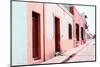 ¡Viva Mexico! Collection - Campeche Colorful Street IV-Philippe Hugonnard-Mounted Photographic Print