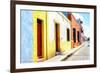 ¡Viva Mexico! Collection - Campeche Colorful Street-Philippe Hugonnard-Framed Photographic Print