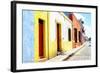 ¡Viva Mexico! Collection - Campeche Colorful Street-Philippe Hugonnard-Framed Photographic Print