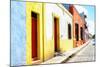 ¡Viva Mexico! Collection - Campeche Colorful Street-Philippe Hugonnard-Mounted Photographic Print