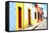 ¡Viva Mexico! Collection - Campeche Colorful Street-Philippe Hugonnard-Framed Stretched Canvas