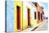 ¡Viva Mexico! Collection - Campeche Colorful Street-Philippe Hugonnard-Stretched Canvas