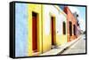 ¡Viva Mexico! Collection - Campeche Colorful Street-Philippe Hugonnard-Framed Stretched Canvas