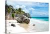 ¡Viva Mexico! Collection - Caribbean Beach II-Philippe Hugonnard-Stretched Canvas