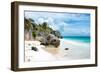 ¡Viva Mexico! Collection - Caribbean Beach II-Philippe Hugonnard-Framed Photographic Print