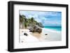 ¡Viva Mexico! Collection - Caribbean Beach II-Philippe Hugonnard-Framed Photographic Print