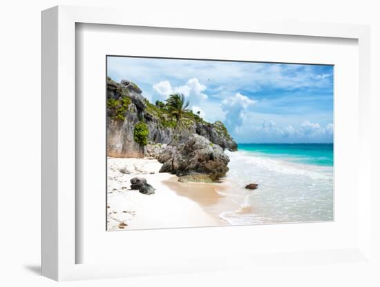 ¡Viva Mexico! Collection - Caribbean Beach II-Philippe Hugonnard-Framed Photographic Print