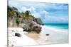 ¡Viva Mexico! Collection - Caribbean Beach II-Philippe Hugonnard-Stretched Canvas