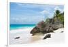 ¡Viva Mexico! Collection - Caribbean Beach-Philippe Hugonnard-Framed Photographic Print