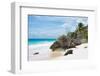 ¡Viva Mexico! Collection - Caribbean Beach-Philippe Hugonnard-Framed Photographic Print