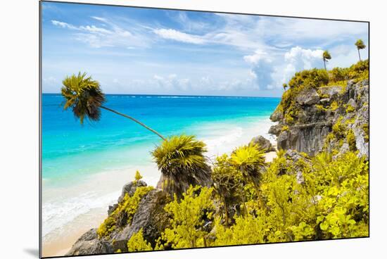 ¡Viva Mexico! Collection - Caribbean Coastline in Tulum II-Philippe Hugonnard-Mounted Photographic Print