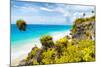 ¡Viva Mexico! Collection - Caribbean Coastline in Tulum II-Philippe Hugonnard-Mounted Photographic Print