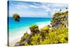 ¡Viva Mexico! Collection - Caribbean Coastline in Tulum II-Philippe Hugonnard-Stretched Canvas