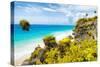 ¡Viva Mexico! Collection - Caribbean Coastline in Tulum II-Philippe Hugonnard-Stretched Canvas