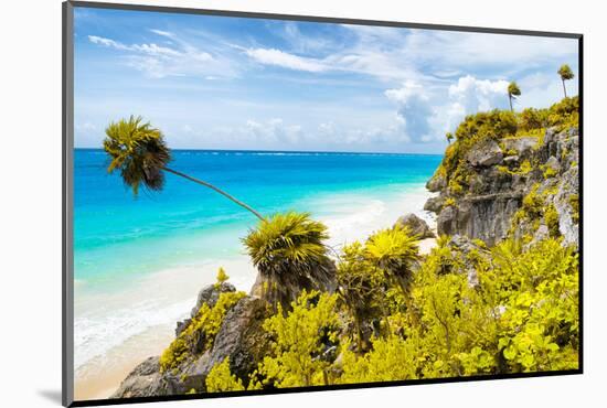 ¡Viva Mexico! Collection - Caribbean Coastline in Tulum II-Philippe Hugonnard-Mounted Photographic Print