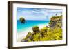 ¡Viva Mexico! Collection - Caribbean Coastline in Tulum II-Philippe Hugonnard-Framed Photographic Print