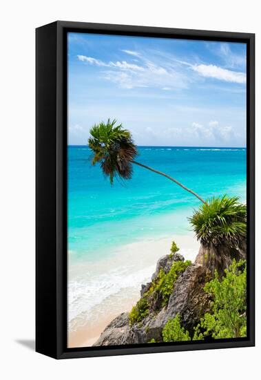 ?Viva Mexico! Collection - Caribbean Coastline in Tulum III-Philippe Hugonnard-Framed Stretched Canvas