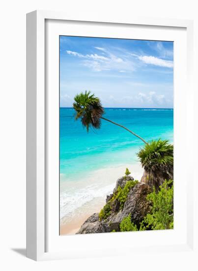 ?Viva Mexico! Collection - Caribbean Coastline in Tulum III-Philippe Hugonnard-Framed Photographic Print