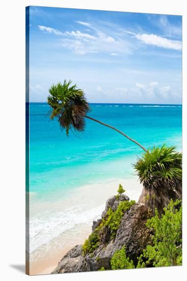 ?Viva Mexico! Collection - Caribbean Coastline in Tulum III-Philippe Hugonnard-Stretched Canvas