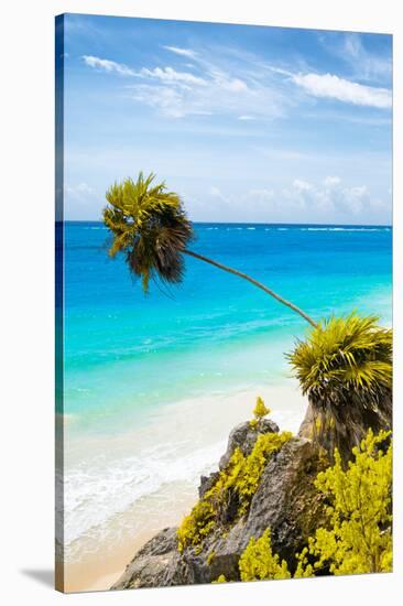 ¡Viva Mexico! Collection - Caribbean Coastline in Tulum IV-Philippe Hugonnard-Stretched Canvas