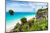 ¡Viva Mexico! Collection - Caribbean Coastline in Tulum-Philippe Hugonnard-Mounted Photographic Print