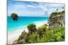 ¡Viva Mexico! Collection - Caribbean Coastline in Tulum-Philippe Hugonnard-Mounted Photographic Print