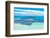 ¡Viva Mexico! Collection - Caribbean Coastline overlooking Cancun-Philippe Hugonnard-Framed Photographic Print