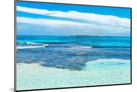 ¡Viva Mexico! Collection - Caribbean Coastline overlooking Cancun-Philippe Hugonnard-Mounted Photographic Print