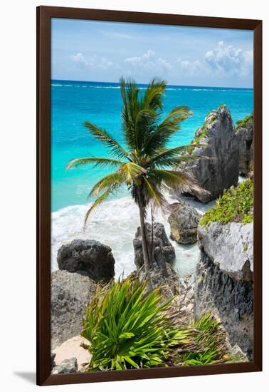 ?Viva Mexico! Collection - Caribbean Coastline-Philippe Hugonnard-Framed Photographic Print