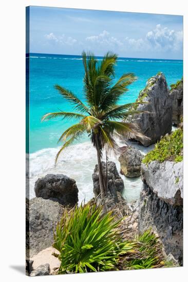 ?Viva Mexico! Collection - Caribbean Coastline-Philippe Hugonnard-Stretched Canvas