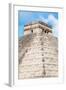 ¡Viva Mexico! Collection - Chichen Itza Pyramid II-Philippe Hugonnard-Framed Photographic Print