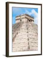 ¡Viva Mexico! Collection - Chichen Itza Pyramid II-Philippe Hugonnard-Framed Photographic Print