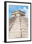 ¡Viva Mexico! Collection - Chichen Itza Pyramid II-Philippe Hugonnard-Framed Photographic Print