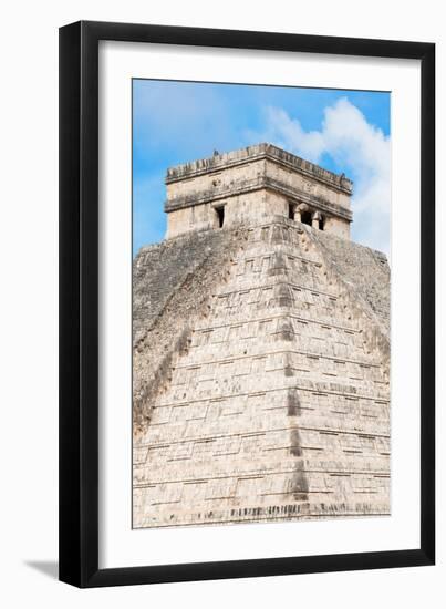 ¡Viva Mexico! Collection - Chichen Itza Pyramid II-Philippe Hugonnard-Framed Photographic Print